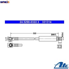 BRAKE HOSE 24.5298-0322.3 FOR
