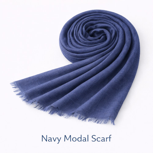 Premium plain modal feel scarf - premium,