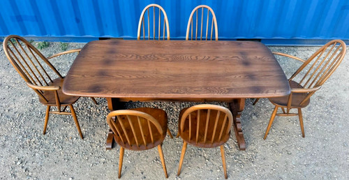 Vintage ercol dining table 6 - table,