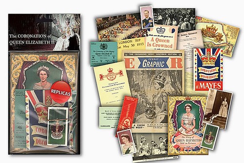 Reproduction 1953 coronation - reproduction:,