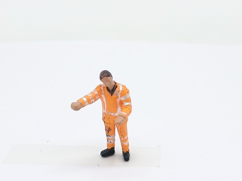 Preiser figure road worker - preiser,