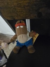 Hungry horse mascot plush - mascot, soft