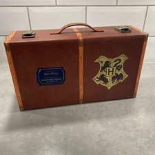 Harry Potter Hogwarts Trunk Collectible Set w/ Journal Wand Map & Tickets