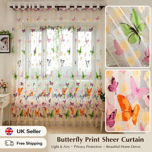 Butterfly print lace - butterfly,