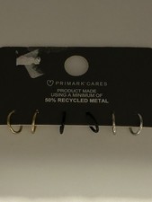 Primark Set Of 3 Hoop Earrings