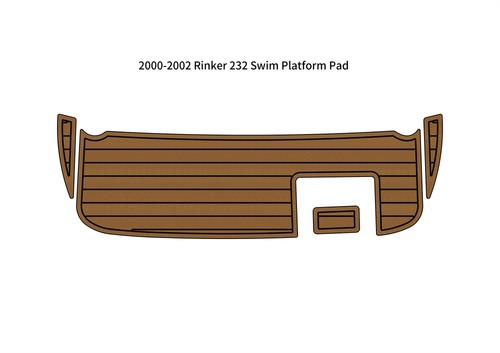 2000 2002 rinker - 232, swim