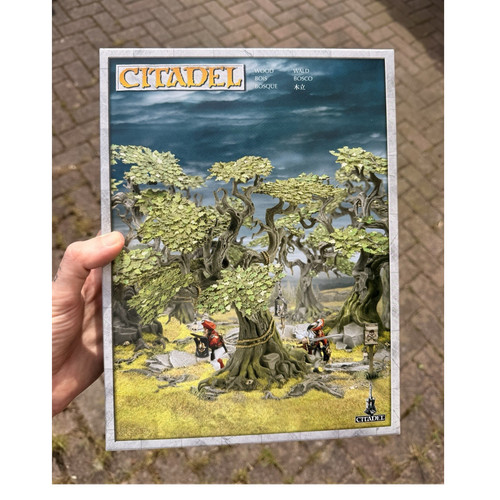 Citadel wood scenery miniature - citadel,
