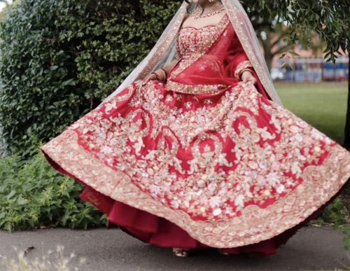 Bridal lengha shyamal - bridal,