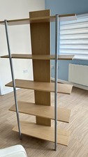 Wooden Shelving Unit Free Standing Book Case Storage Shelf