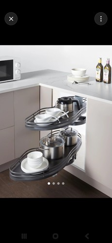 Kitchen pull out corner - out,