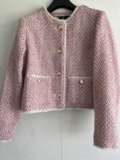 Gorgeous Pink Boucle Jacket