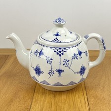 Vintage Mason's (Furnivals) Blue Denmark Large 2 Pint Teapot