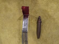 Gas Welding Tip Nozzle Cleaner and ANM6-L Nozzle