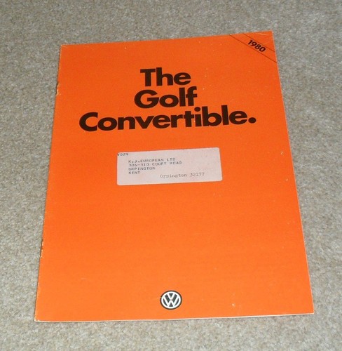 Volkswagen golf convertible - golf,