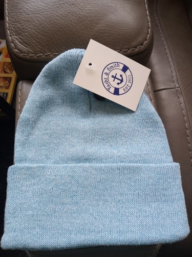 Yacht smith blue beanie - blue, knit