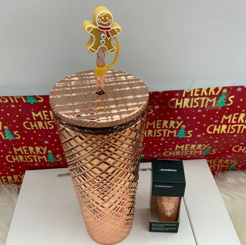Starbucks metallic rose gold - starbucks,