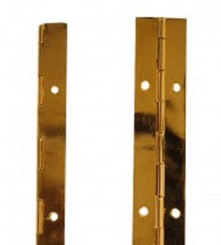 New piano hinge brass - hinge, eb