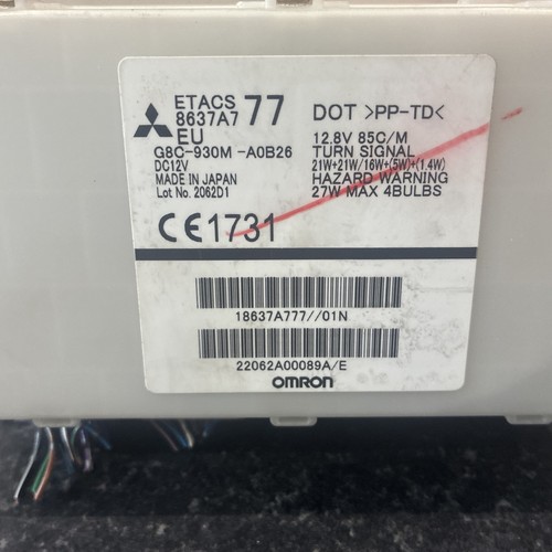 Mitsubishi l200 ecu - mitsubishi, etacs