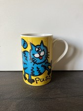 Dunoon Moggies Mug by Jane Brookshaw Stoneware 300ml Made in Scotland