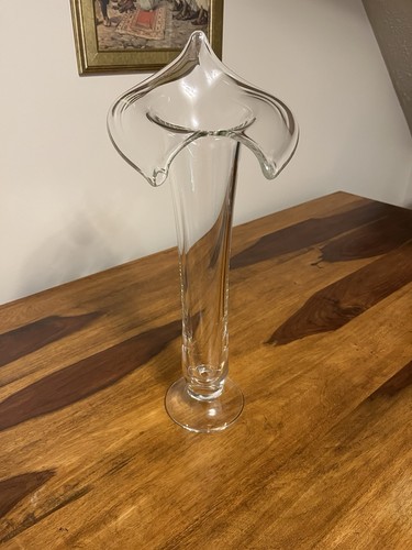 Lily glass vase - lily,