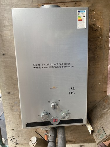 Litre lpg tankless gas - 18,