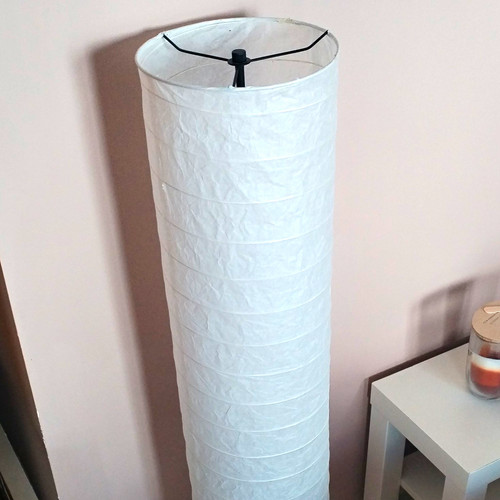 White cylinder paper - white,