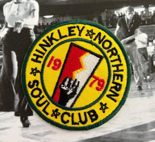 NORTHERN SOUL : HINCKLEY 1979  -  Embroidered Iron Sew On Patch