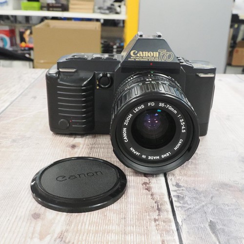 Used canon t70 35 - +, fd