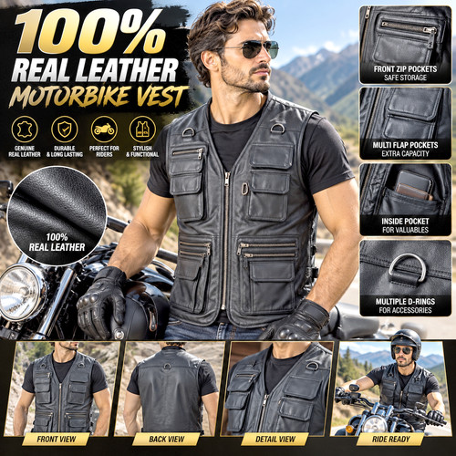 Men real leather - men’s,