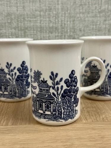 Vintage churchill willow blue - willow,