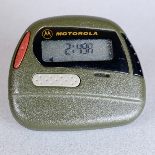 Motorola pager with number - bt,