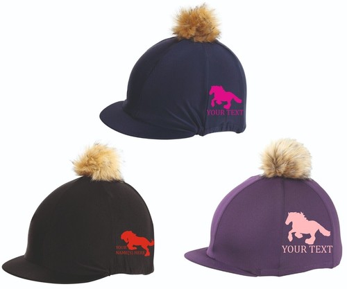 Personalised jockey skull hat - skull,