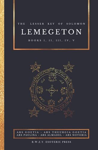 Lemegeton the lesser key of - |,