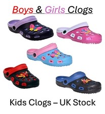 Kids Clogs Childrens Shoes Boys Girls Sandals Beach Pool Swim Holiday Summer NEW