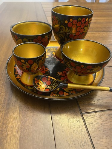 Vintage khokhloma russian - vintage,