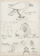 Claude Pemberton Leach - Pencil Drawing - Studies At Bargello Florence Italy