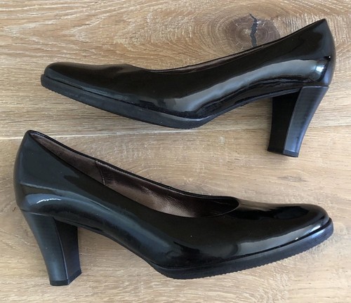 Gabor black patent - gabor, shoes
