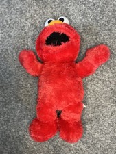 Sesame Street Fisher Price Tickle Me Talking Elmo Plush Toy 15" Tall