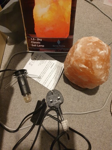 Himalayan salt lamp - himalayan,