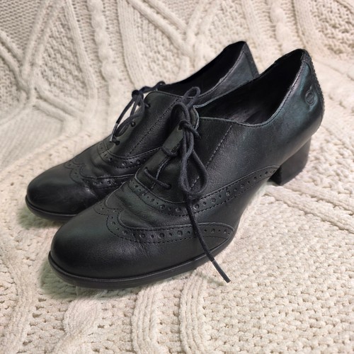 Born oxford heels - oxford, black