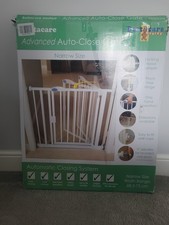 Bettacare Advanced Auto-Close Baby Gate White Narrow Size