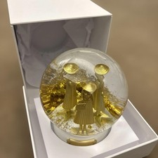 Christian Dior snow globe Gold