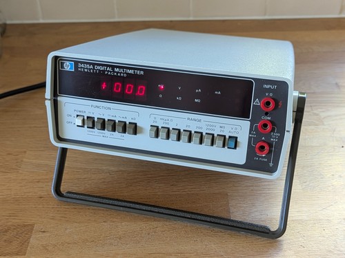Hewlett packard 3435a - hewlett,