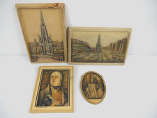 4 Sir Walter Scott Ivorex Wall Plaques ~A Osborne