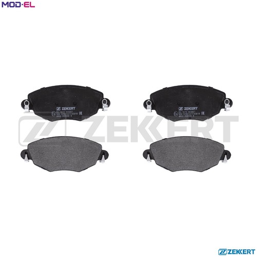Brake pad set disc - set,