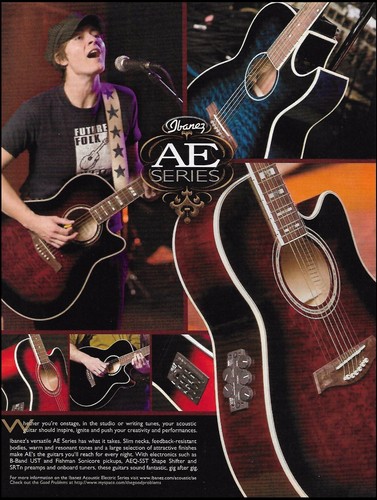 The ibanez series acoustic - the, ae