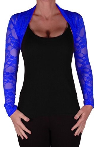 Womens floral lace mesh - floral, long