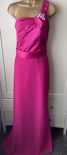 NEW Romantica Pink Jewelled Prom Bridesmaid Cruise Occasion Evening Dress - 14