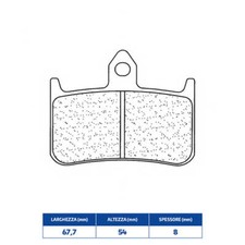 Sintered Brake Pads For Honda