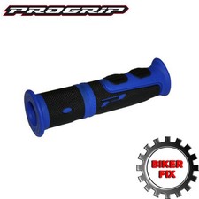ProGrip 964 ATV QUAD Grips Blue & Black 120mm Length Yamaha Gruin Blaster Raptor